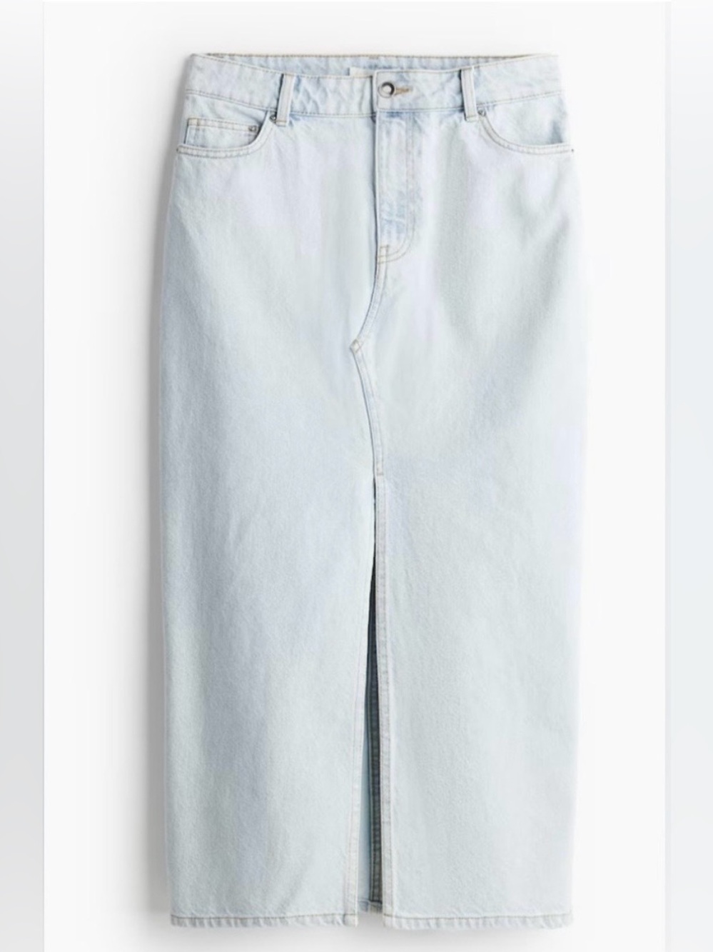 H&M DENIM MIDI SKIRT